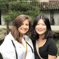 TBC student on a weekend trip with her Chinese roommate