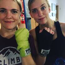 San Diego Crew at Boxing Class