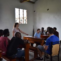 Teaching secondary English to Cairo locals as well as the Masai people.
