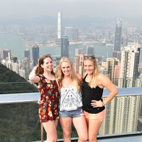 Victoria's Peak was such an incredible experience because we got to see the entire city