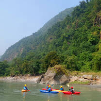 River expedition in Nepal