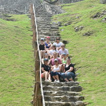 Exploring the Mayan Ruins
