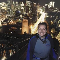 On Top of the Sydney Harbour Bridge