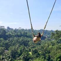 Swinging in Bali, Indonesia