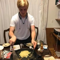 Making food in Japan