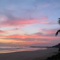 One of many beautiful sunsets