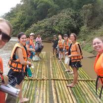 Bamboo raft trip