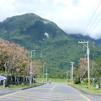 The road in front of language center
