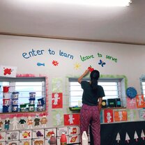 Steenberg Primary School - Wall decoration! Steenberg Primary School - Wall decoration!