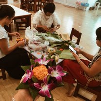 Celebrating Loy Krathong with Thai Teachers
