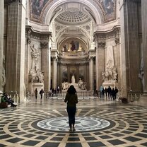 A picture my friend took of me at the Pantheon