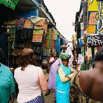 Ghanaian market