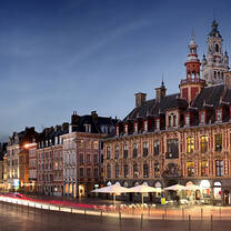 France street at night