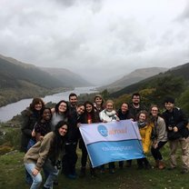 My CIS group in the highlands.