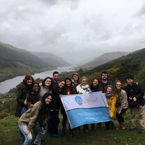 My CIS group in the highlands.