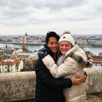 Spending time with friends in Budapest Spending time with friends in Budapest