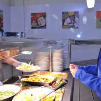 Staff receive three free meals a day!