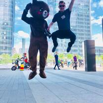 Jumping around!