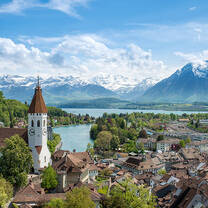 Picturesque photo of Switzerland