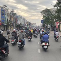 HCMC in morning traffic