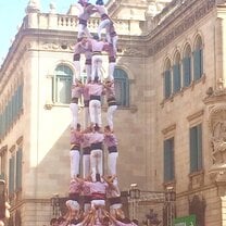 Castellers from the Annual Festival of La Mercé