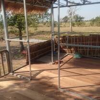 The start of the build of ECO Bungalow