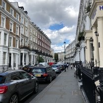 my walk from Earl's Court to the CAPA centre