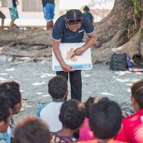 Volunteer in Papua New Guinea