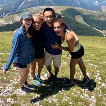 Hiking in Italy with my teaching team :)