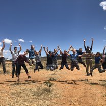 Jumping for joy with my ARCC family