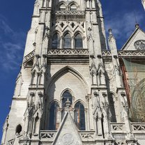 The Basilica in Colonial Quito