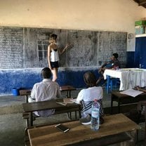 Teaching one of the adults classes