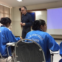 Presenting to my Students