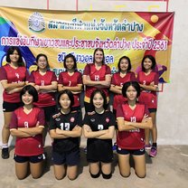 Playing/Coaching volleyball at my school in Thailand 