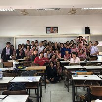 One of my classes in Thailand