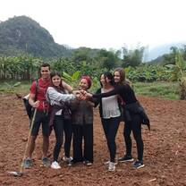 Us in the farm at the end of our work