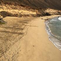 Sierra Negra beach during the high season
