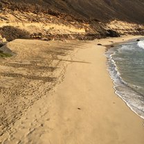 Sierra Negra beach during the high season