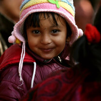 A happy child 
