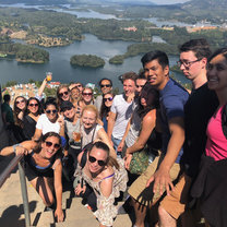 Group trip to Guatapé