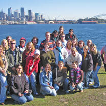 Interns group photo