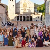 Spoleto Study Abroad Students