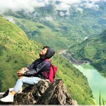 one of my friends in the trip