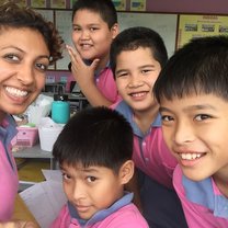 Selfies with my students