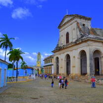Beautiful colonial town of Trinidad Cuba.