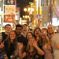 Interns sightseeing