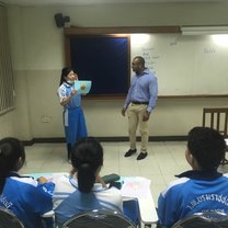 A student activity in progress