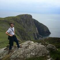 Exchange student in Ireland nature exploring and having fun