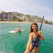 Paddle boarding when my mom came to visit! 