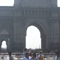 At the Gateway of India.